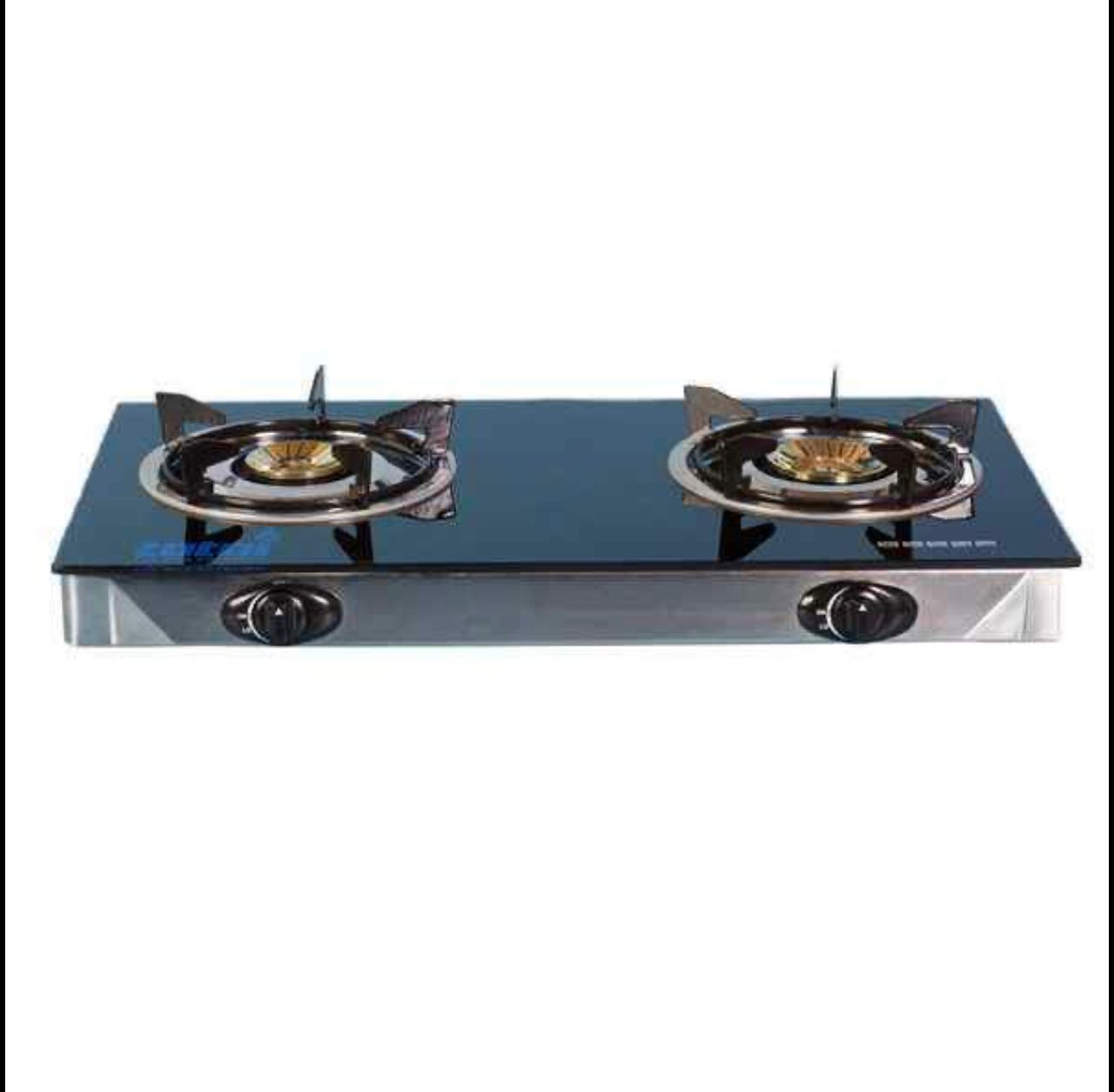 2 Plate Gas Stove (Glass Top)