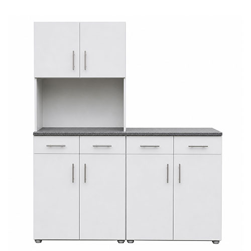 2 PC Mellamine Kitchen Unit 2 Doors