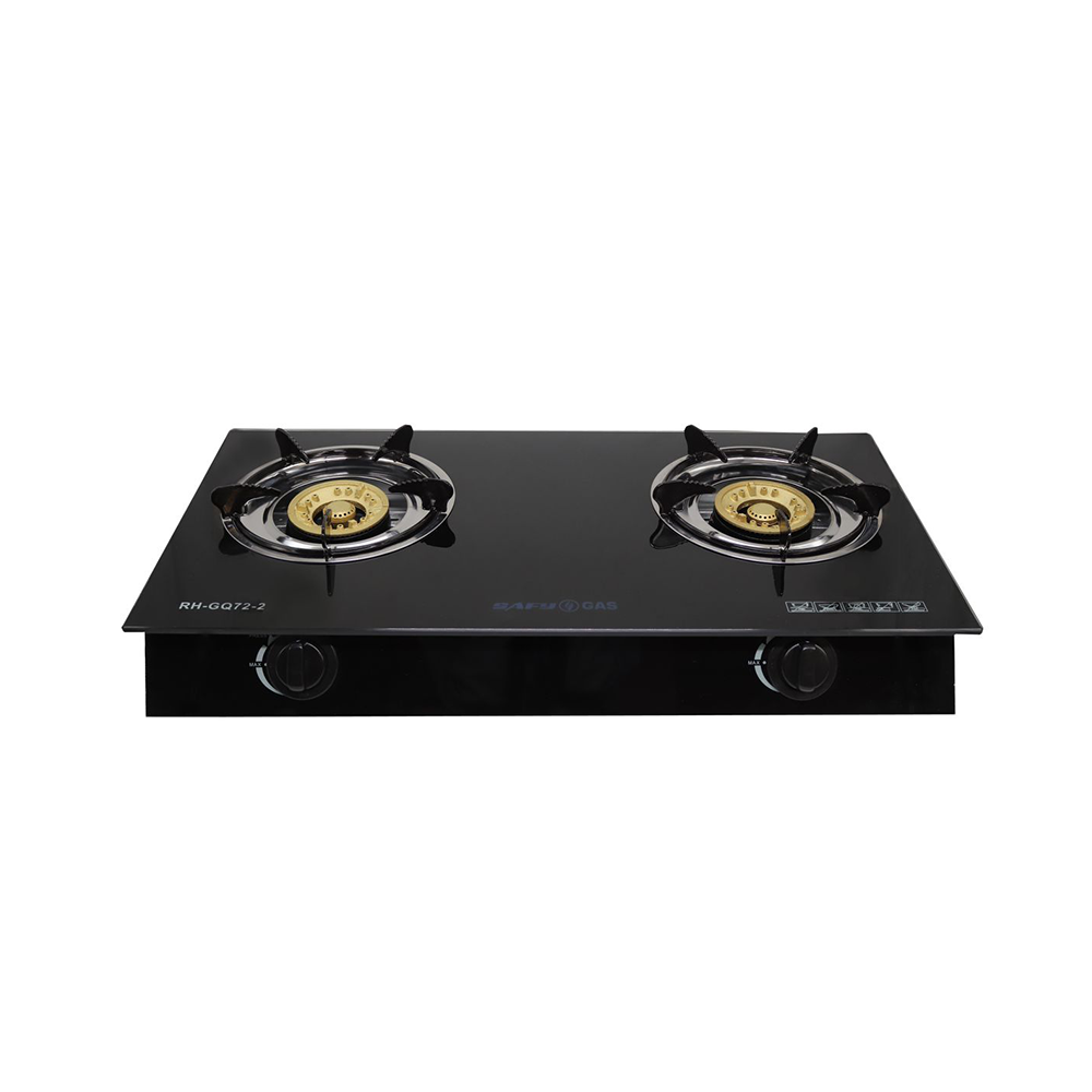 2 Plate Gas Stove (Glass Top)